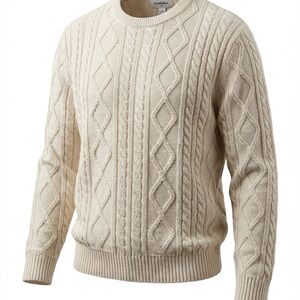Goodfellow & Co. Cable Knit Crewneck Sweater - Mens